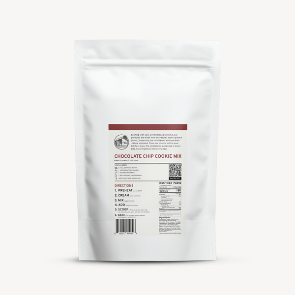 Chocolate Chip Cookie Mix – Homestead Gristmill
