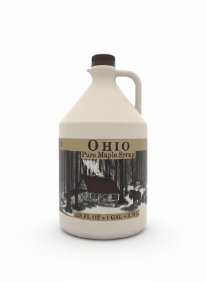 1 Gallon Grade A, OHIO Pure Maple Syrup - Homestead Gristmill