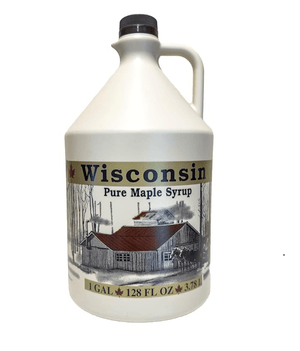1 Gallon Grade A, Pure Wisconsin Maple Syrup - Homestead Gristmill
