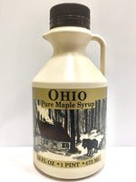 1 Pint Grade A, Pure Ohio Maple Syrup - Homestead Gristmill
