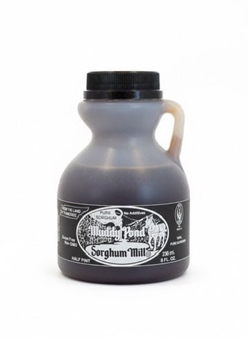 1/2 Pint Sorghum Syrup - Homestead Gristmill