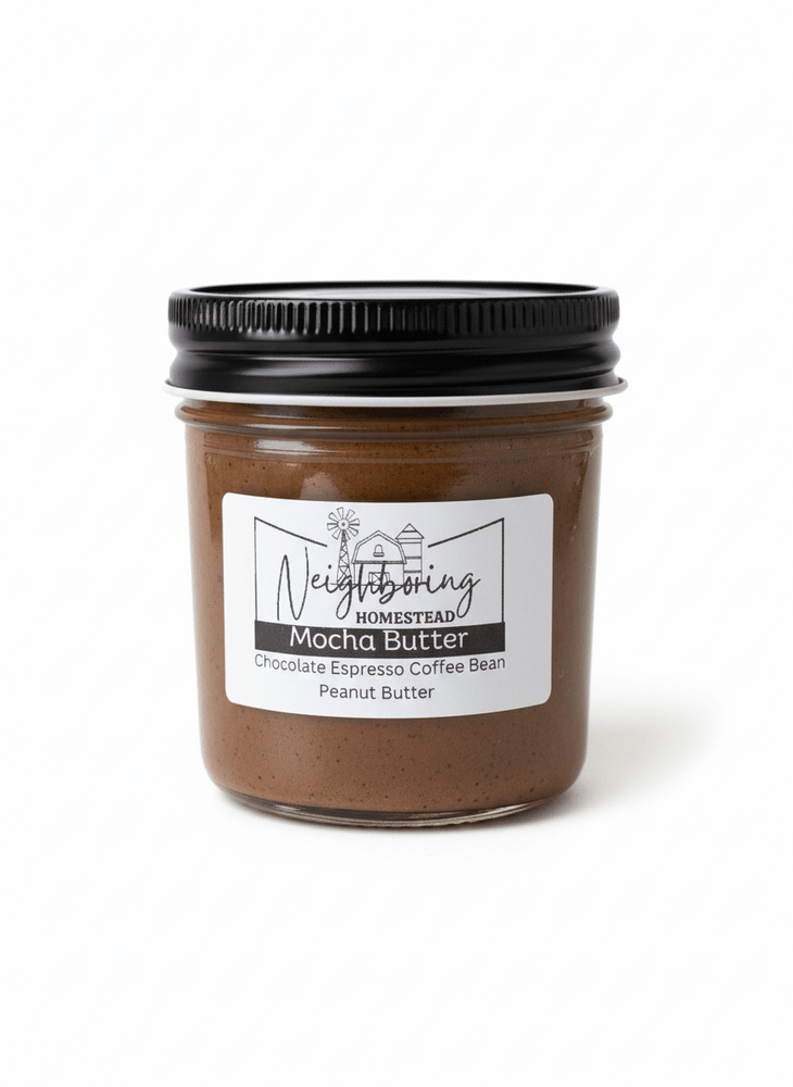 6 oz Peanut Butter jar - Homestead Gristmill