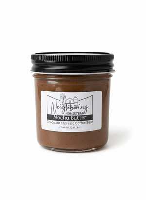 6 oz Peanut Butter jar - Homestead Gristmill