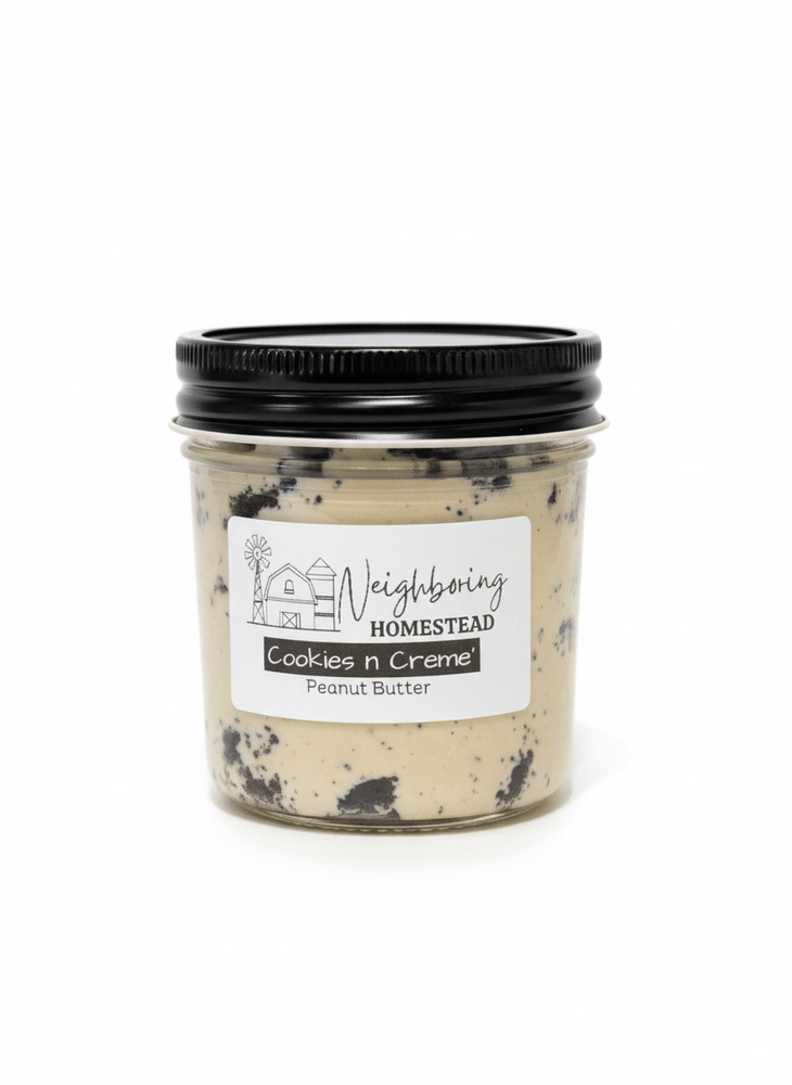 6 oz Peanut Butter jar - Homestead Gristmill