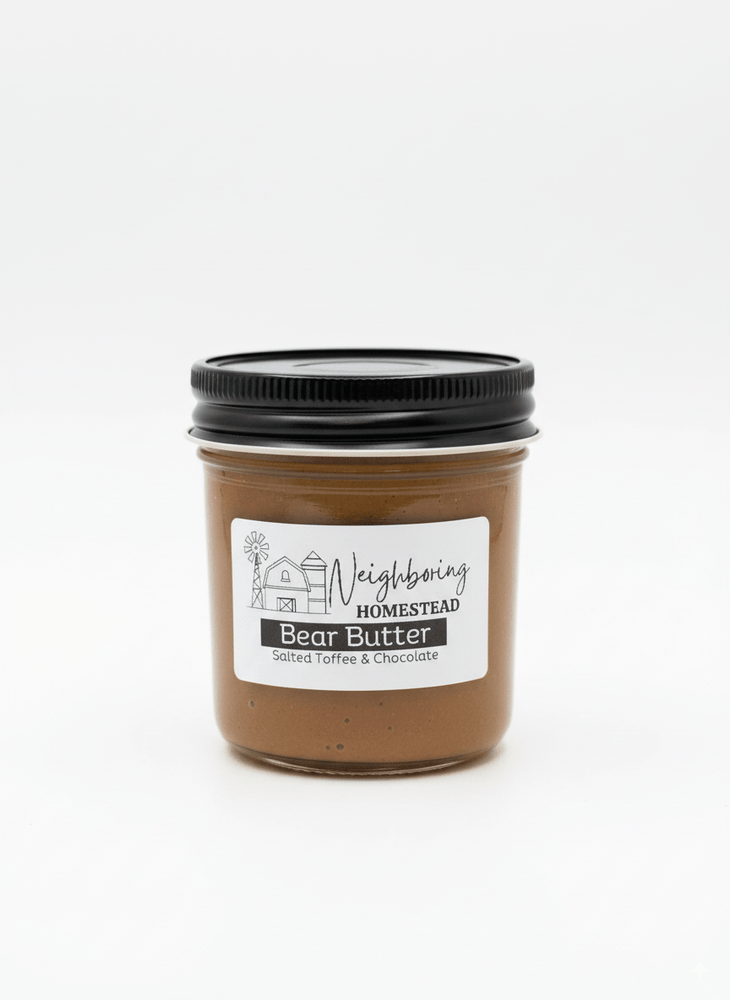 6 oz Peanut Butter jar - Homestead Gristmill