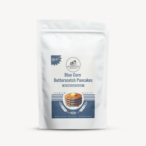 Blue Corn Butterscotch Pancake Mix - Homestead Gristmill