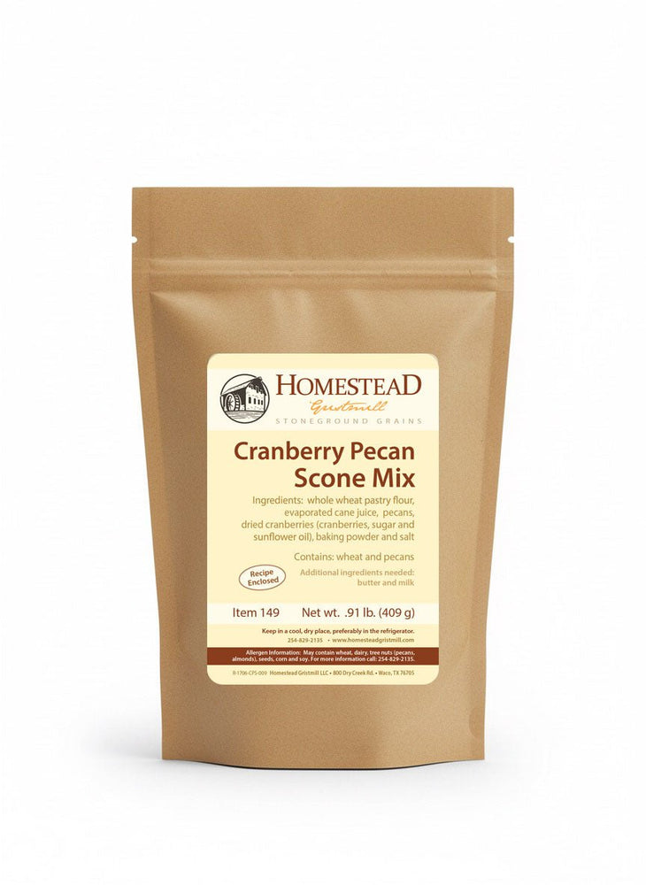 Cranberry Pecan Scone - Homestead Gristmill