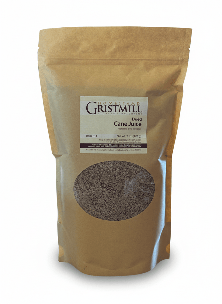 Dried Cane Juice - Homestead Gristmill