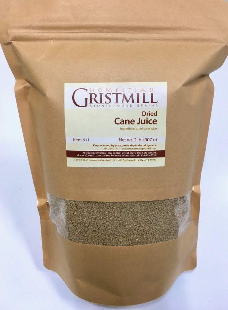 Dried Cane Juice (2 Pack) - Homestead Gristmill