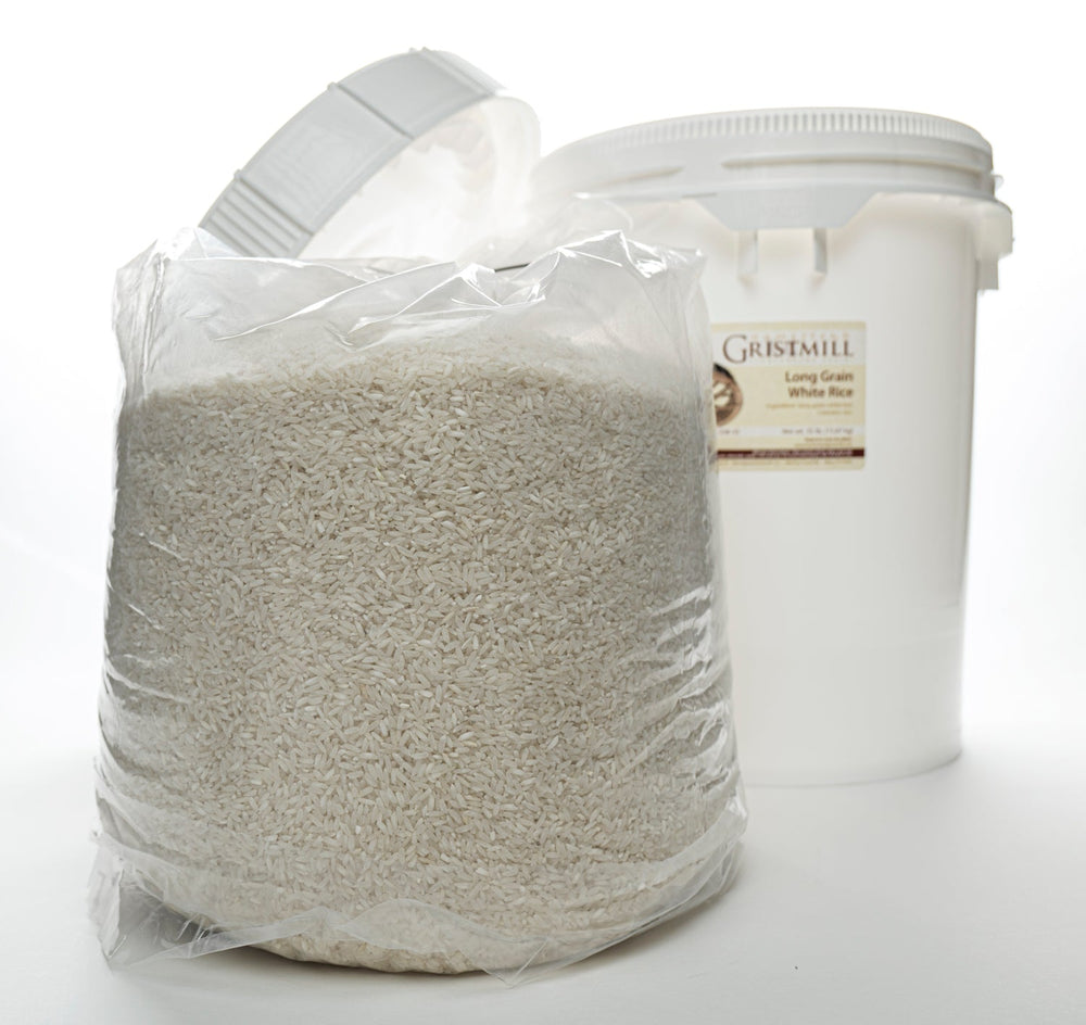 Emergency Food Bucket - Long Grain White Rice – Homestead Gristmill