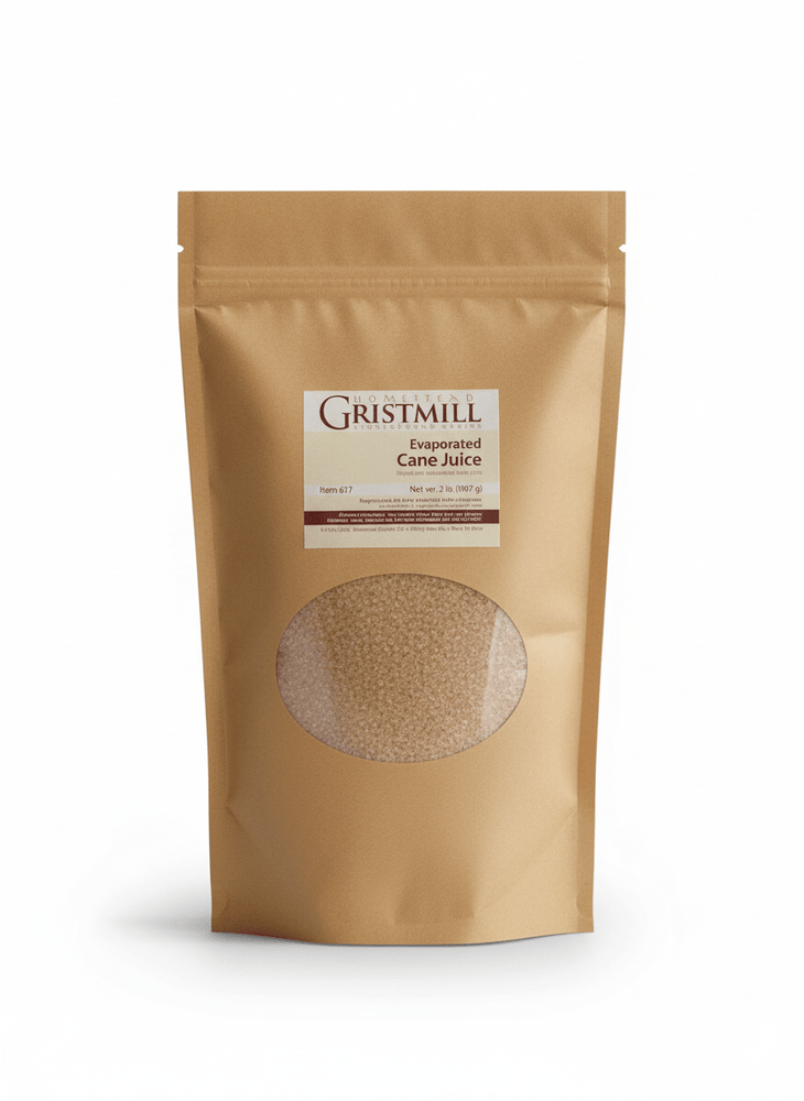 Evaporated Cane Juice - Homestead Gristmill