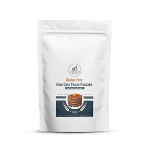 Gluten - Free Blue Corn Pecan Pancake Mix - Homestead Gristmill