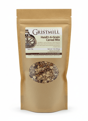 Heidi's 6 - Grain Cereal Mix - Homestead Gristmill