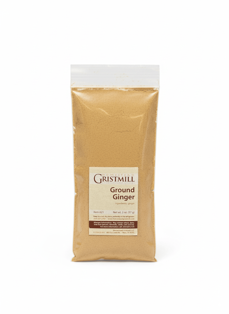 Homestead Gristmill — Fresh, Ground Ginger - Homestead Gristmill