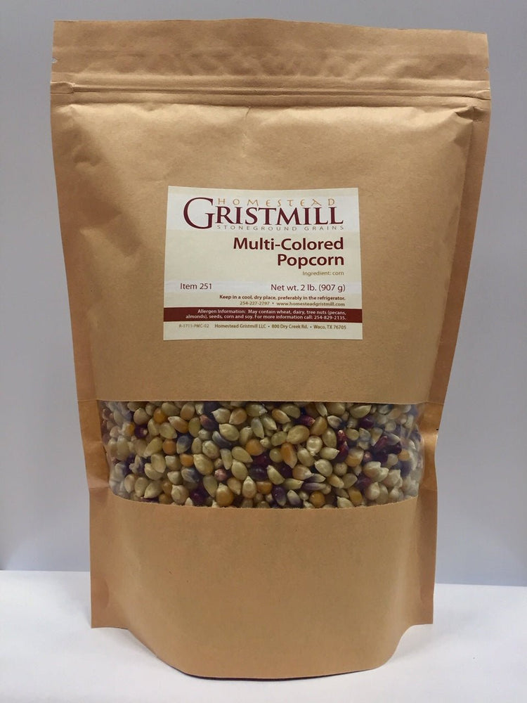 Multi - Colored Popcorn - Homestead Gristmill