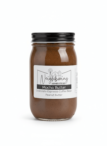 Peanut Butter, 16 oz jar - Homestead Gristmill