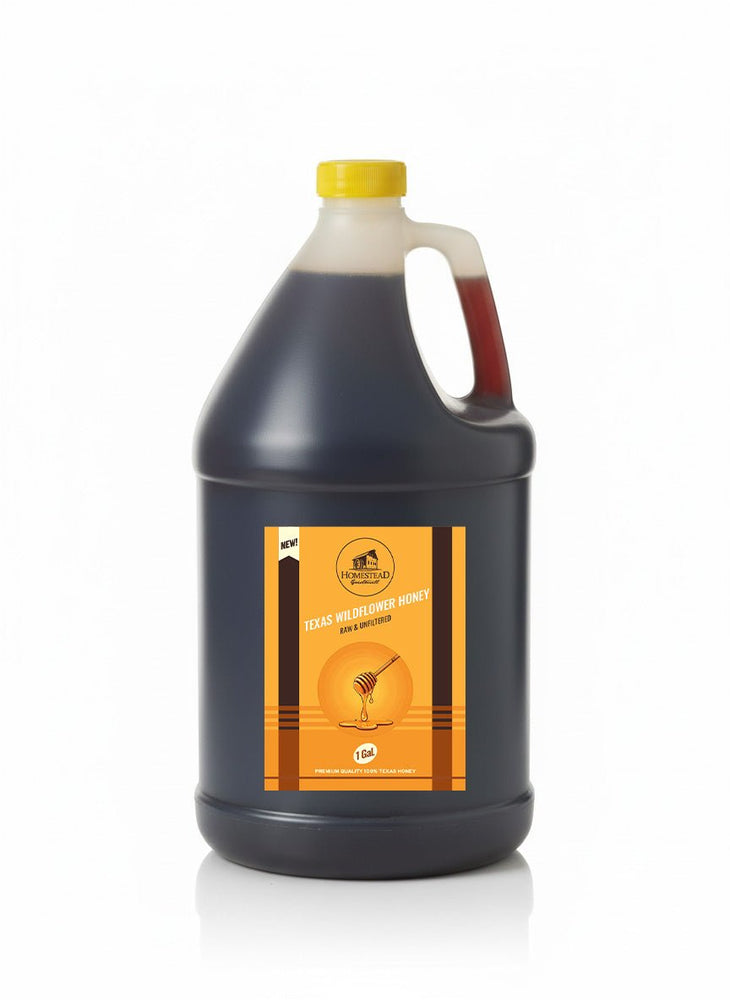 Raw Honey, gallon - Homestead Gristmill