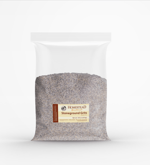 Stoneground Blue Corn Grits - Homestead Gristmill