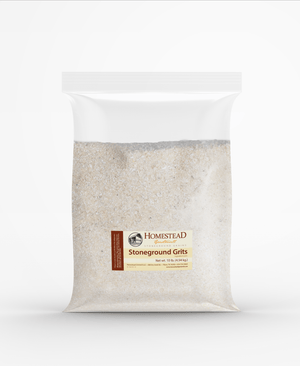 Stoneground White Corn Grits - Homestead Gristmill