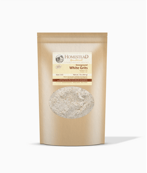Stoneground White Corn Grits - Homestead Gristmill