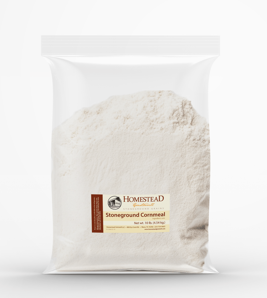 Stoneground White Cornmeal - Homestead Gristmill