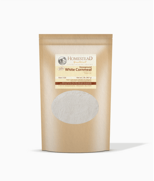 Stoneground White Cornmeal - Homestead Gristmill