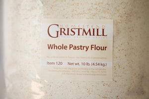 Stoneground Whole Pastry Wheat Flour - Homestead Gristmill