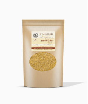 Stoneground Yellow Corn Grits - Homestead Gristmill