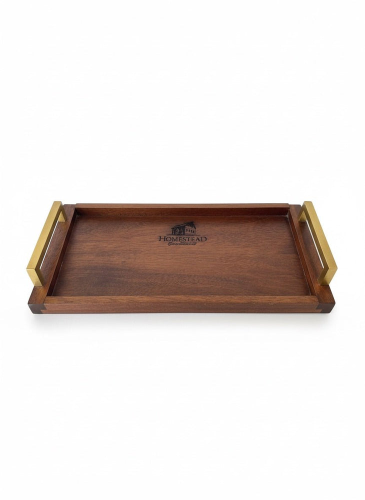 Tea Tray with Handles - Homestead Gristmill