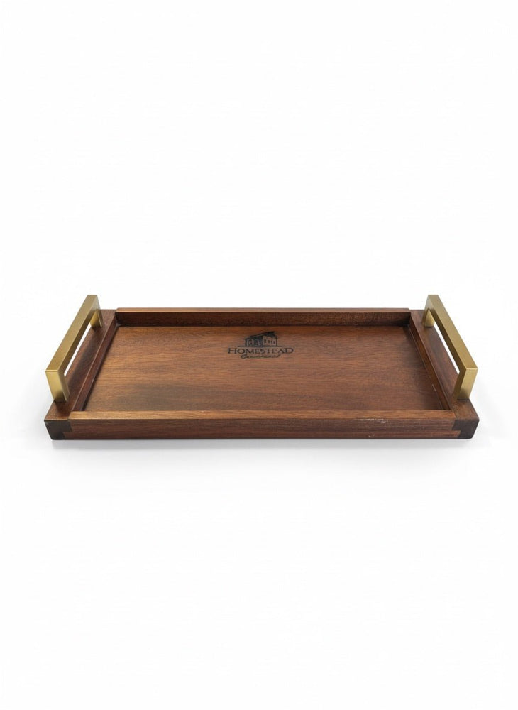 Tea Tray with Handles - Homestead Gristmill