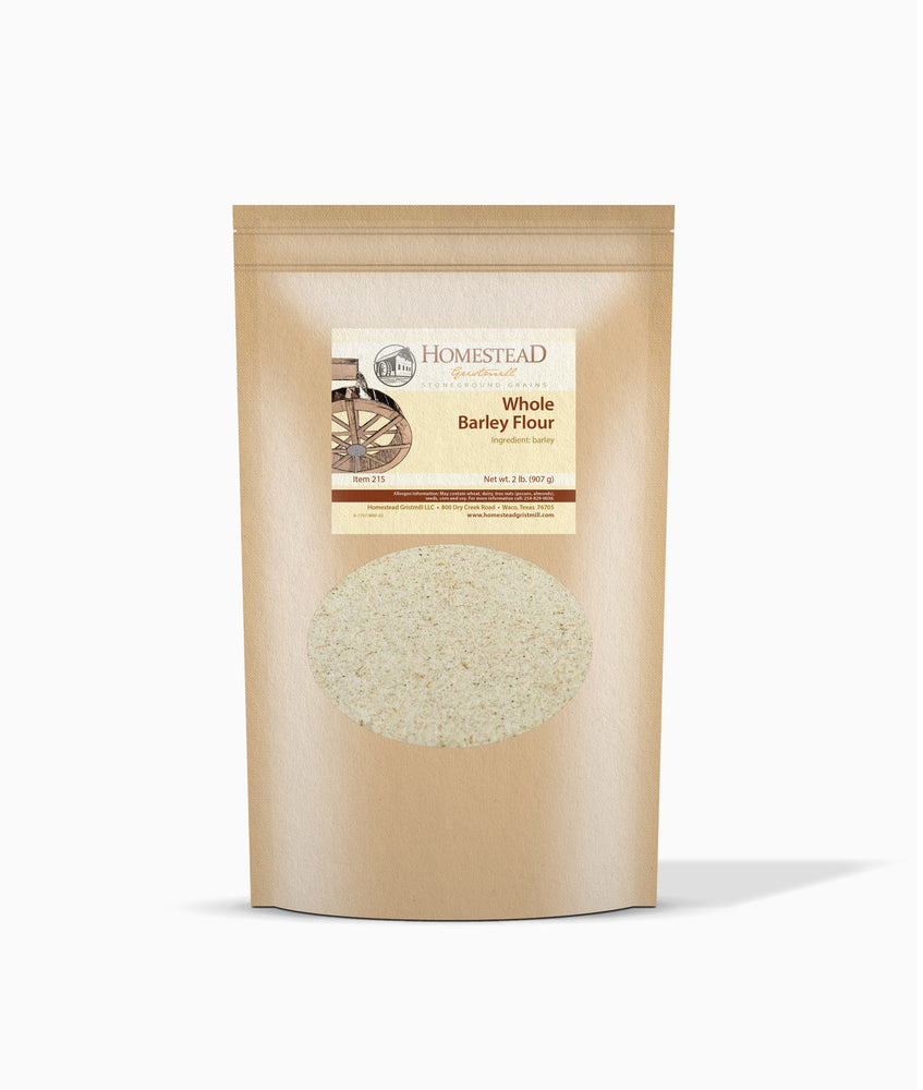 Whole Barley Flour - Homestead Gristmill