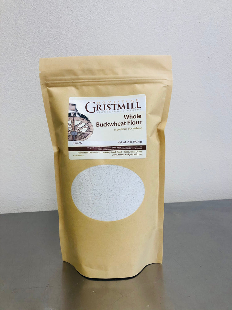 Whole Buckwheat Flour - Homestead Gristmill