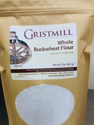 Whole Buckwheat Flour - Homestead Gristmill