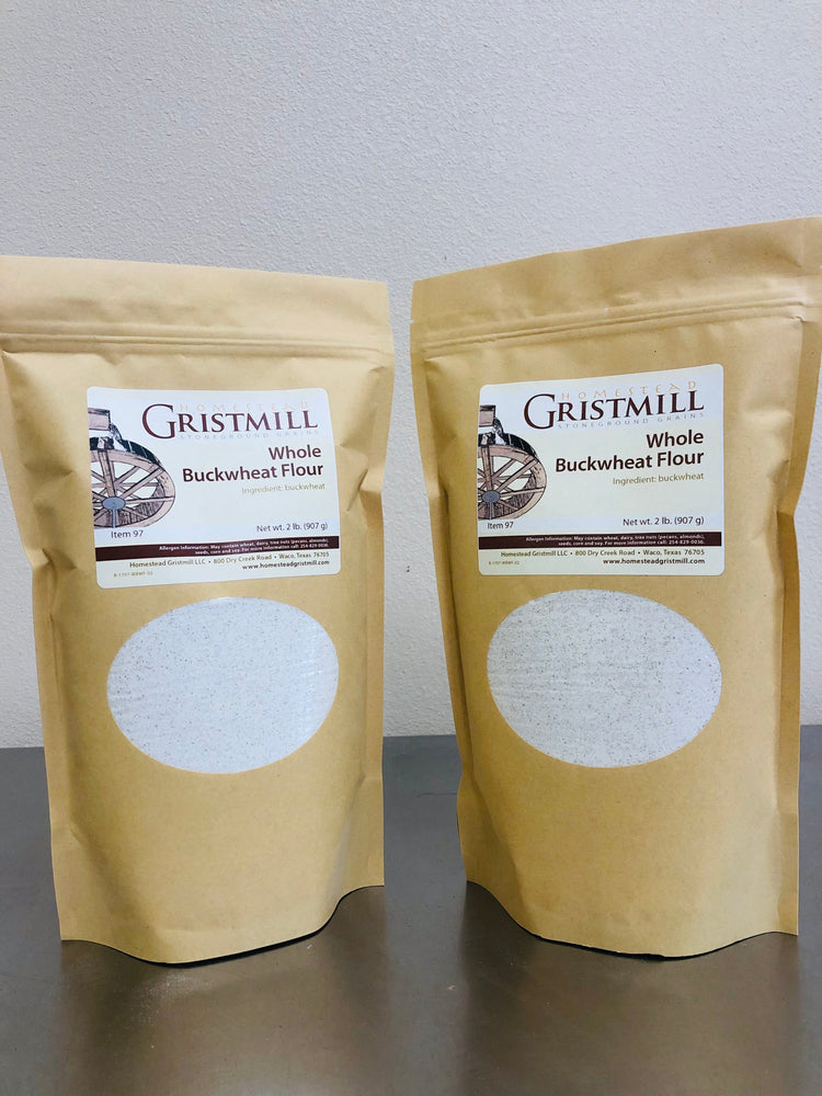 Whole Buckwheat Flour - Homestead Gristmill