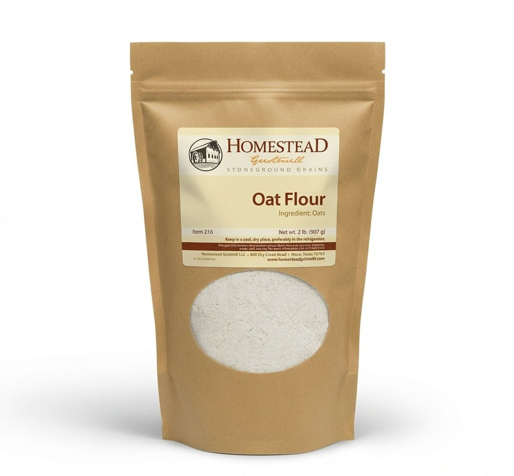 Whole Oat Flour - Homestead Gristmill