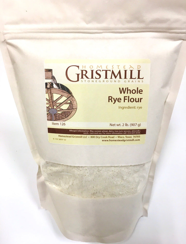Whole Rye Flour - Homestead Gristmill