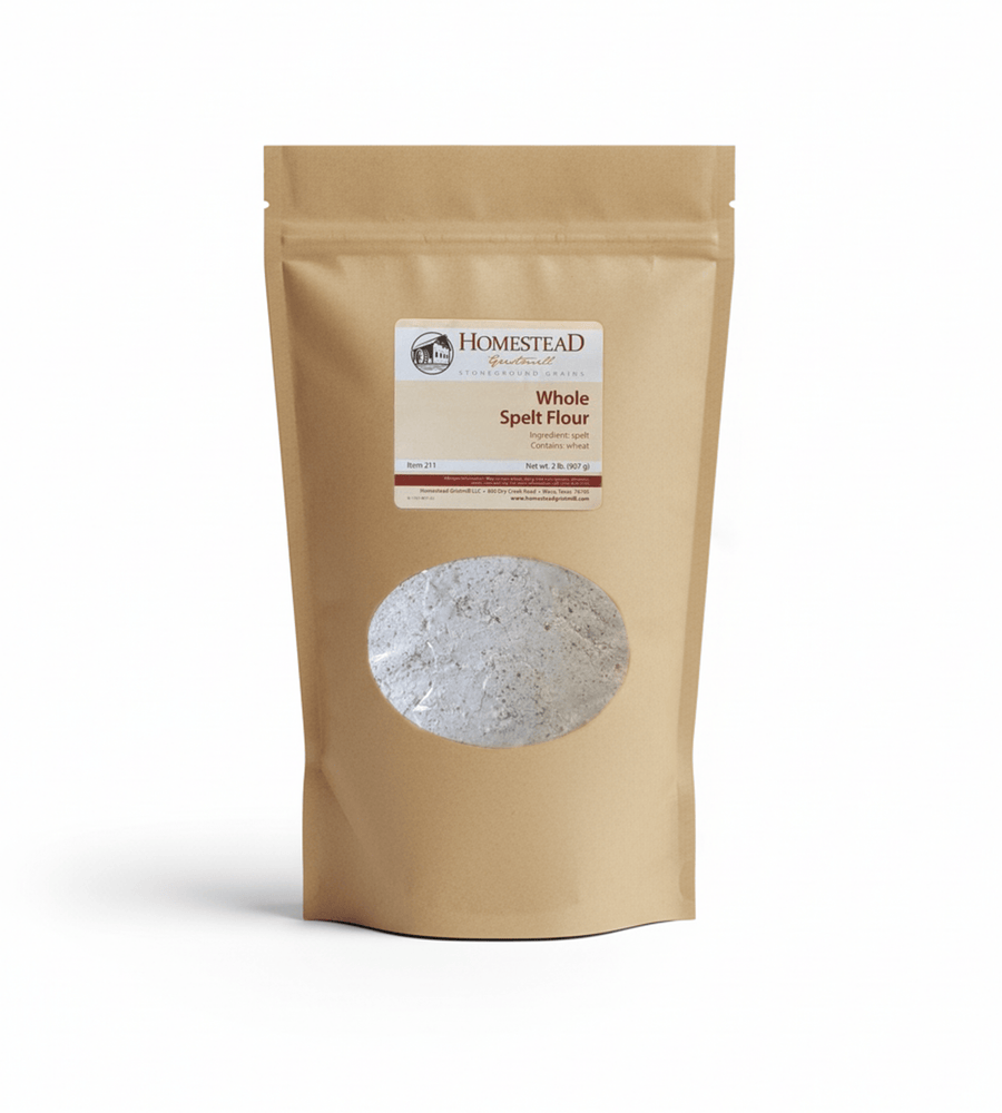Whole Spelt Flour - Homestead Gristmill
