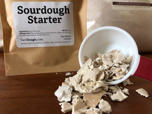Sourdough Starter Kit, Dehydrated Sourdough Starter with Artisanally Milled Flours