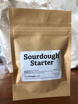 Sourdough Starter Kit, Dehydrated Sourdough Starter with Artisanally Milled Flours